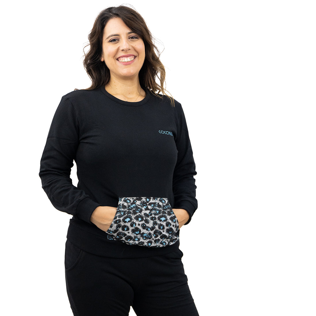 Pigiama Caldo Cotone Leggins Coconuda Animalier