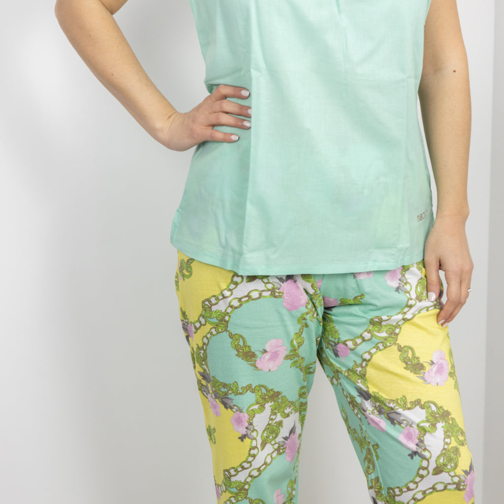 Pigiama Donna Cotone Nacshua Mora