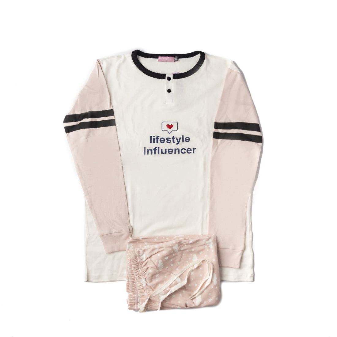 Pigiama Ragazza Caldo Cotone Officina Notturna 05