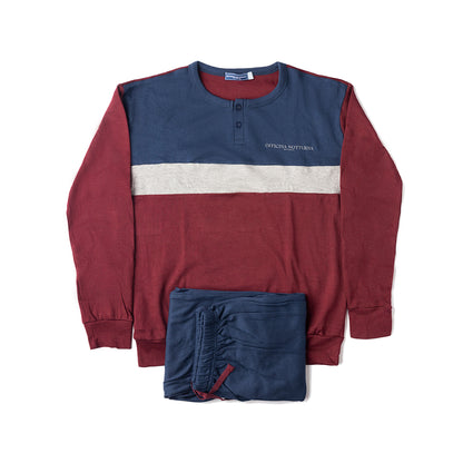 Pigiama Ragazzo Caldo Cotone Officina Notturna 01