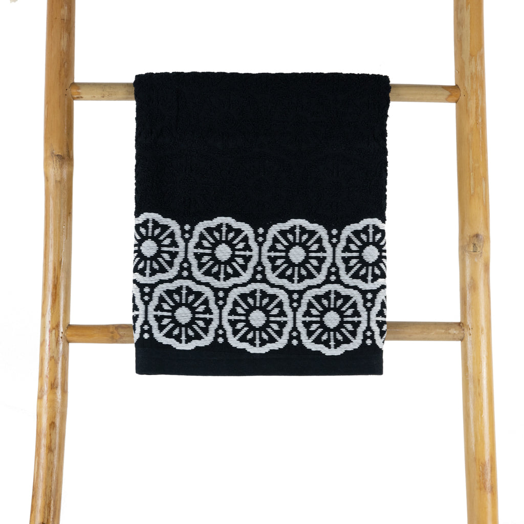 Telo Doccia Cotone Jacquard Liabel Fiore