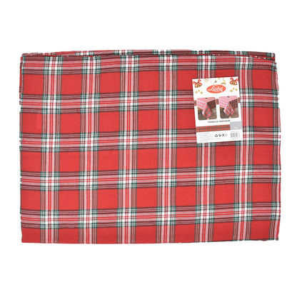 Tovaglia Natalizia Liabel Tartan Lurex