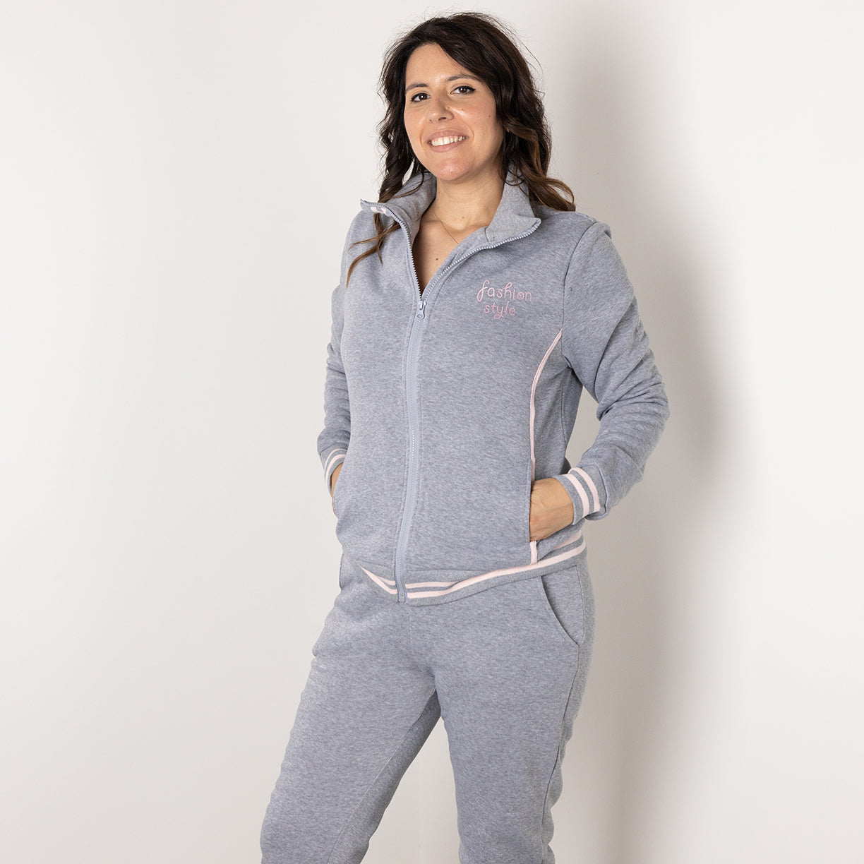 Tuta Donna Felpata Lara Justin Fashion Style