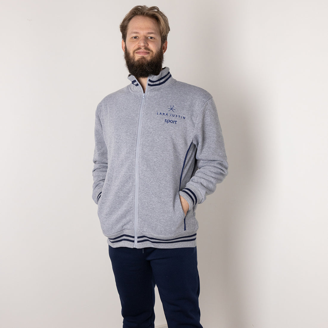 Tuta Uomo Felpata Lara Justin Sport